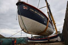 Lifeboat at shipwreck museum 2024